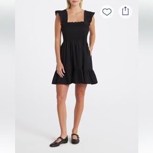 Few Moda Chic Black Ruffled Mini Dress